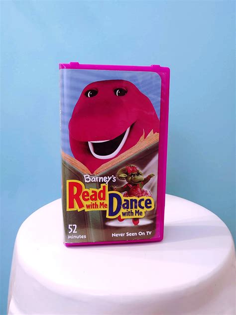 Barney's read With Me Dance With Me VHS Tape - Etsy UK