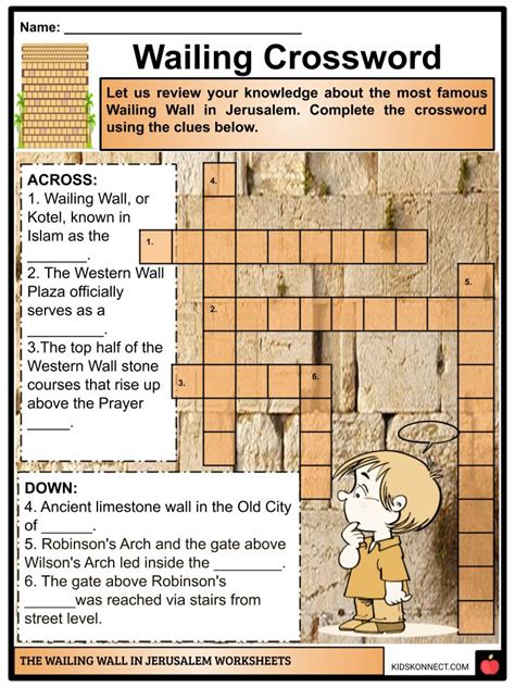 The Wailing Wall Facts, Worksheets & Physical Description For Kids