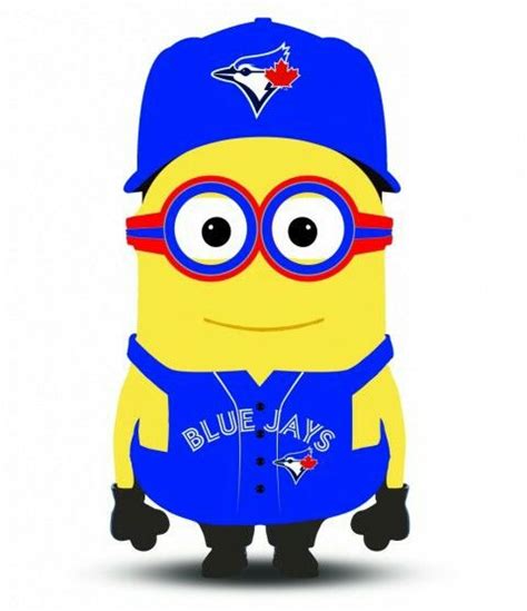 Blue Jays Minion | Chicago cubs fans, Blue jays baseball, Chicago cubs baseball