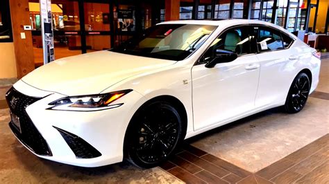 2021 Lexus ES350 F Sport Black Line Edition Walkaround - YouTube