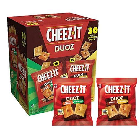 Cheez-It Duoz (1.5 oz., 30 ct.) - Walmart.com - Walmart.com