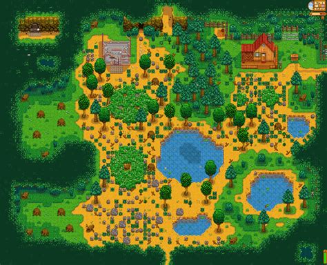 Farm Maps - Stardew Valley Walkthrough - Neoseeker