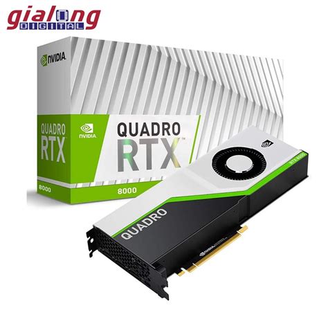 Card VGA Nvidia Quadro RTX 8000 48GB GDDR6 - Gia Long Digital