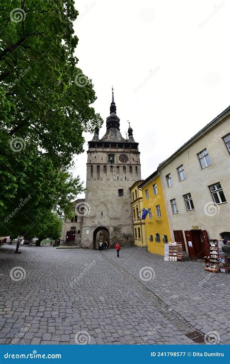 The Clock Tower at Sighisoara 195 Editorial Photography - Image of defense, museum: 241798577