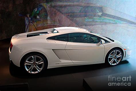 Lamborghini Gallardo LP550-2 Side View Photograph by Stuart Row - Fine Art America