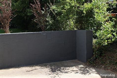 Repair and Paint a Block Wall | Concrete retaining walls, Concrete ...