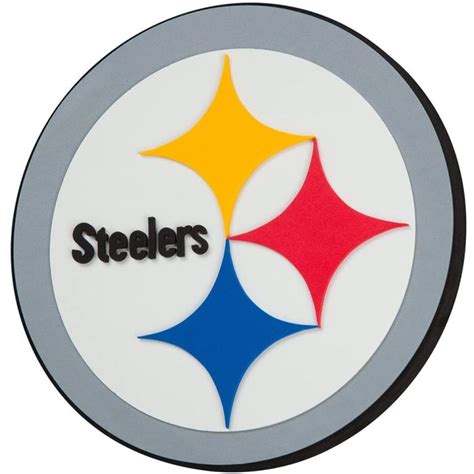 Pittsburgh Steelers Logo Foam Wall Sign