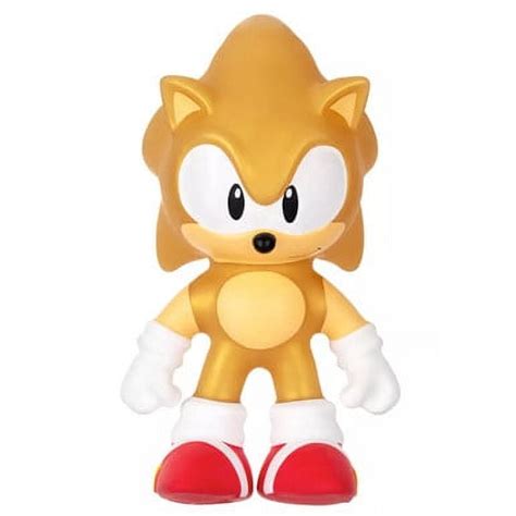 Gold Sonic the Hedgehog Stretchy Toy - Heroes of Goo Jit Zu with Goo Filling Figure 4 - Walmart.com