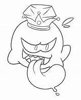 Free King Boo Coloring Pages Download Clip Art sketch template