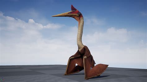 Quetzalcoatlus pterosaur in Characters - UE Marketplace