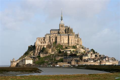 le, Mont, Saint michel, Castle, French, France, Saint, Michel ...