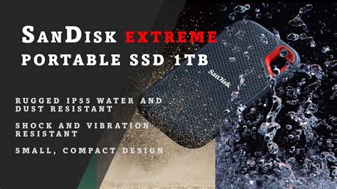 SanDisk extreme portable ssd 1TB - Unboxing and Transfer file speed test - YouTube