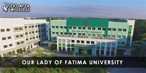 Our Lady of Fatima University, Philippines