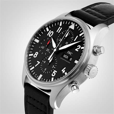 IWC Pilot's 43mm Mens Watch IW377709 | Mayors