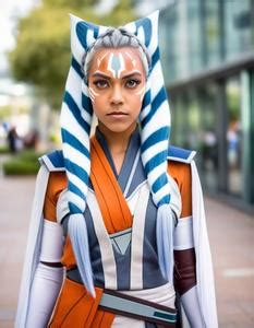 Ahsoka Tano Cosplay. Face Swap. Insert Your Face ID:1101208