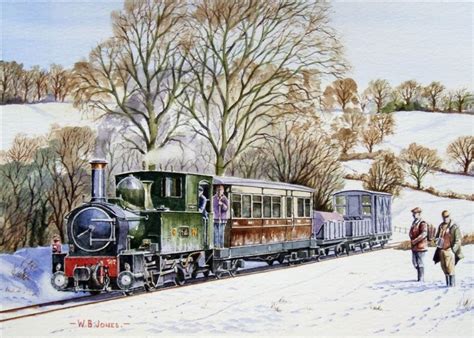 Railway paintings by Wynne B Jones | Artist from North Wales.The ...