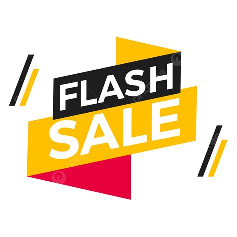 Flash Sale Banner Template, Sale Banner Template, Flash Sale, Sale Tag PNG and Vector with ...