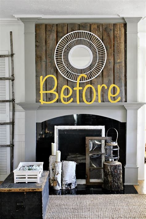 Fireplace Makeover and New Canvas Art | Home And Gardening