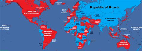 Reverse Cold War - A Flipped Timeline : r/imaginarymaps