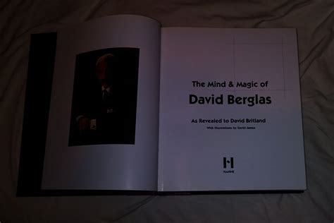 BIBLIO | The Mind and Magic of David Berglas by David Britland, David ...