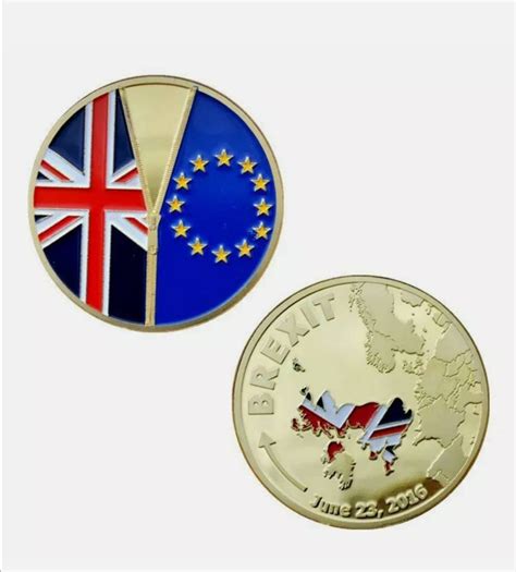 United Kingdom Brexit Commemorative Coin Collection Gold | Etsy