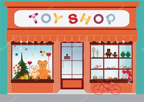 Inside Toy Store Clipart