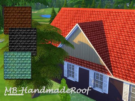 MB-HandmadeRoof, realistic looking roof pattern in 4 different colors and custom thumbnail ...