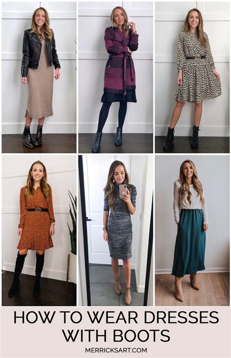 How To Wear Boots With A Dress? - PostureInfoHub