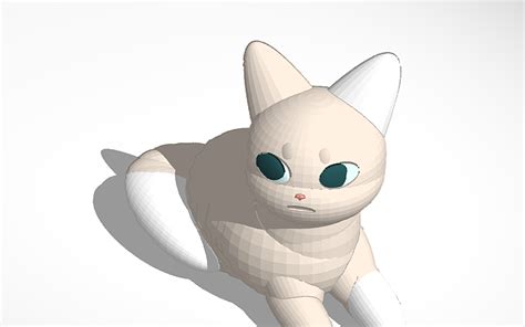 3D design Cute Cat! - Tinkercad