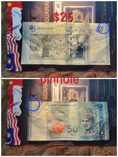 50th RM50 ringgit Malaysia Anniversary, Hobbies & Toys, Memorabilia ...