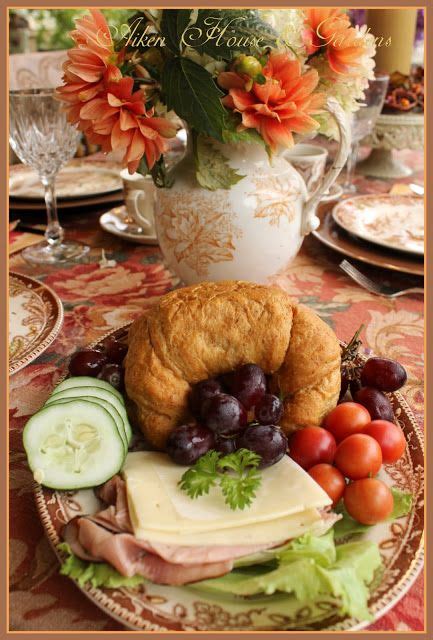 Aiken House & Gardens: Autumn Lunch on the Porch | Luncheon recipes ...