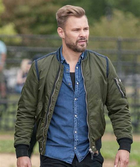 Adam Ruzek Bomber Jacket | Chicago P.D. Patrick John Flueger Jacket