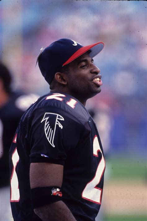 The hair, the jewelry, the gear — and the swag he rocked it with: Deion ...