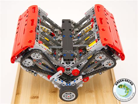 Complete Kit - MK4 V8 Twin Turbo Lego Pneumatic Engine - Switchless 20 – Green Gecko Workshop