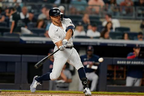 Ouch! Yankees’ Giancarlo Stanton drills kid in head with home run vs. Twins - nj.com