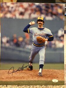 ROLLIE FINGERS Signed Autograph Auto 11x14 Photo Picture Milwaukee ...