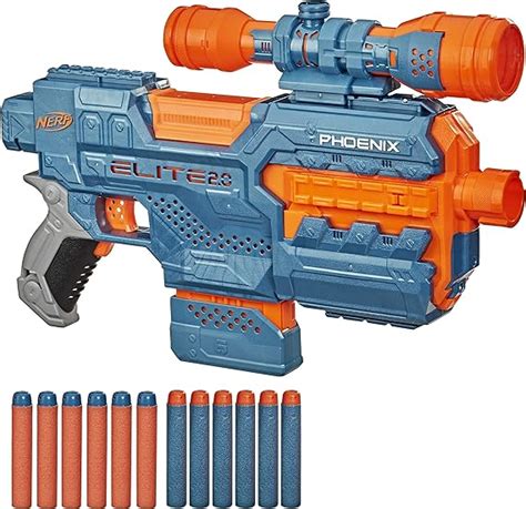 Nerf Elite 2.0 Phoenix CS-6 et Flechettes Nerf Elite Officielles ...