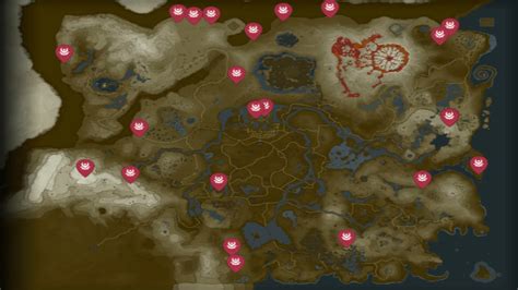 All Lynel Locations in Zelda Breath of the Wild (BOTW) | Attack of the ...