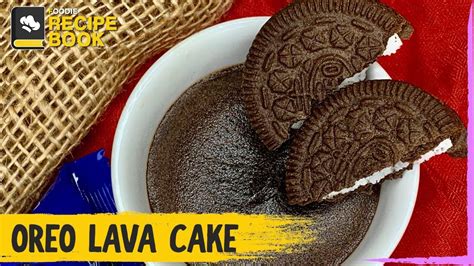 Oreo Lava Cake | How To Make Oreo Lava Cake | Eggless Lava Cake Recipe ...