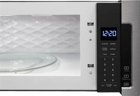 Whirlpool Low Profile Over-the-Range Microwave Hood Combination Stainless Steel WML55011HS Best ...