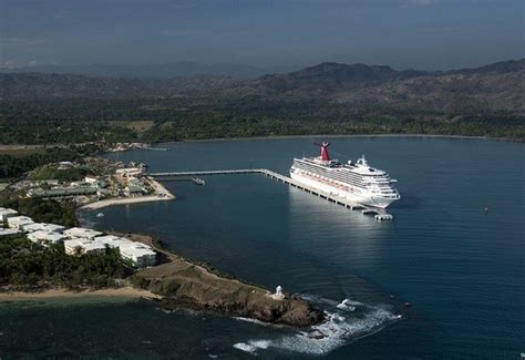 First Ship Arrives At Carnival's New Amber Cove Cruise Port