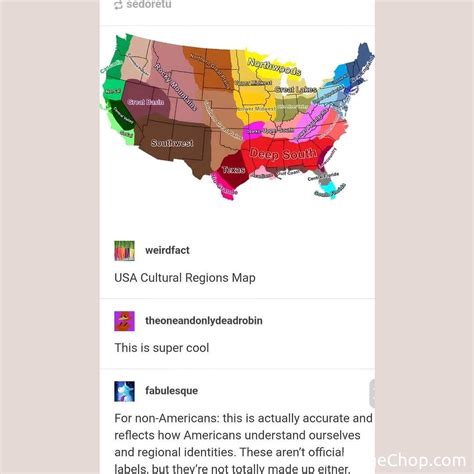 USA Cultural Regions Map | 🥷 Knowledge Ninja