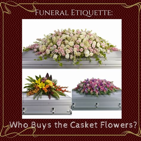 Funeral Etiquette: Who Buys the Casket Flowers? - Sympathy Flower Shop