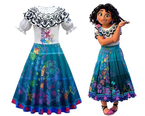 Mirabel Encanto Dress, Encanto Mirabel Madrigal Dress, Encanto Mirabel Costume dress up, Mirabel ...