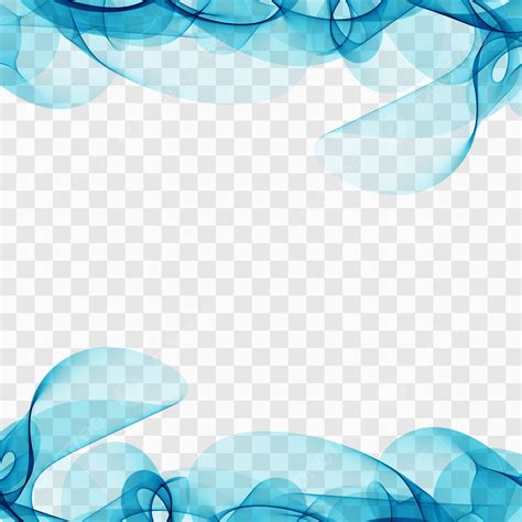 Abstract Blue Elegant Smoke Wave Background Illustration, Abstract, Background, Backdrop ...