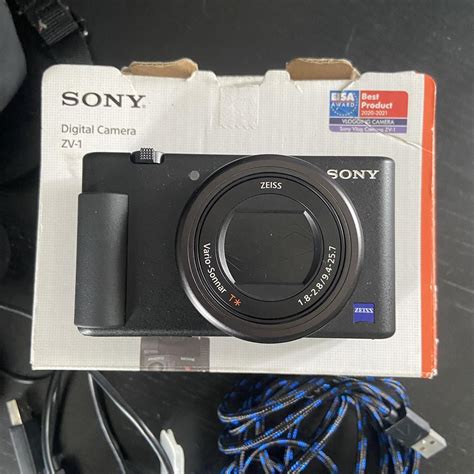 SONY zv-1 vlog camera Comes with compatible rode... - Depop