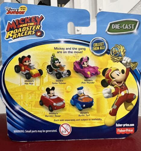 DISNEY'S-MICKEY AND THE ROADSTER RACERS-GOOFY'S TURBO TUBSTER- DIe Cast- NEW | eBay