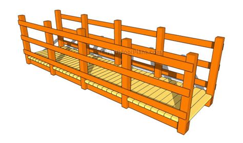 Wooden Bridge Plans | MyOutdoorPlans | Free Woodworking Plans and Projects, DIY Shed, Wooden ...