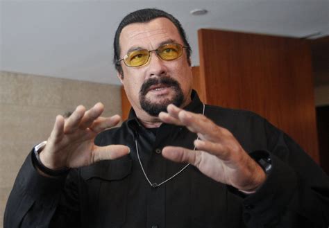 Oscar-Winning Russian Director Wants to Reinvent Steven Seagal's Acting Career - Newsweek