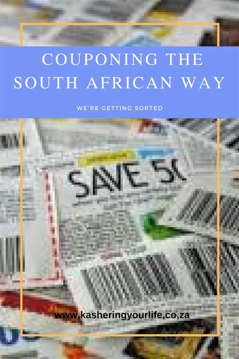 South Africa does have coupons, they are digital | Coupons, South ...